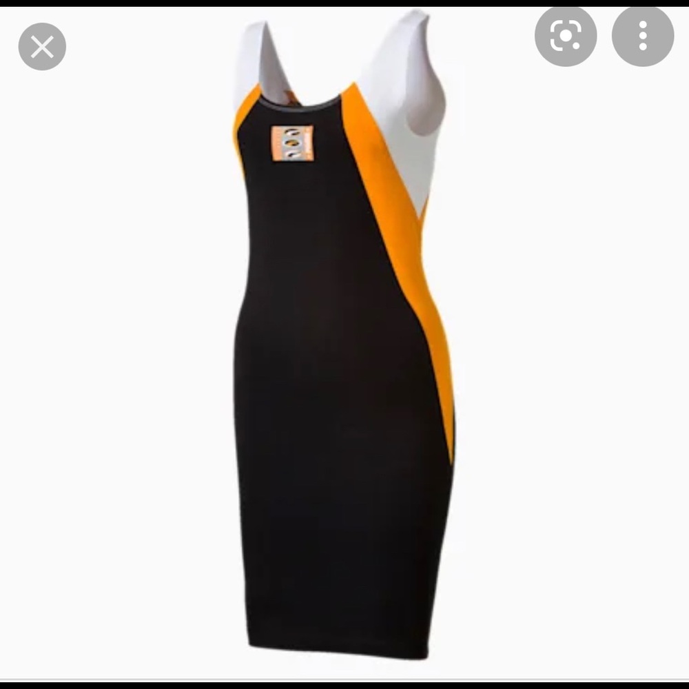 NWT Puma 90s orange/black retro dress size medium